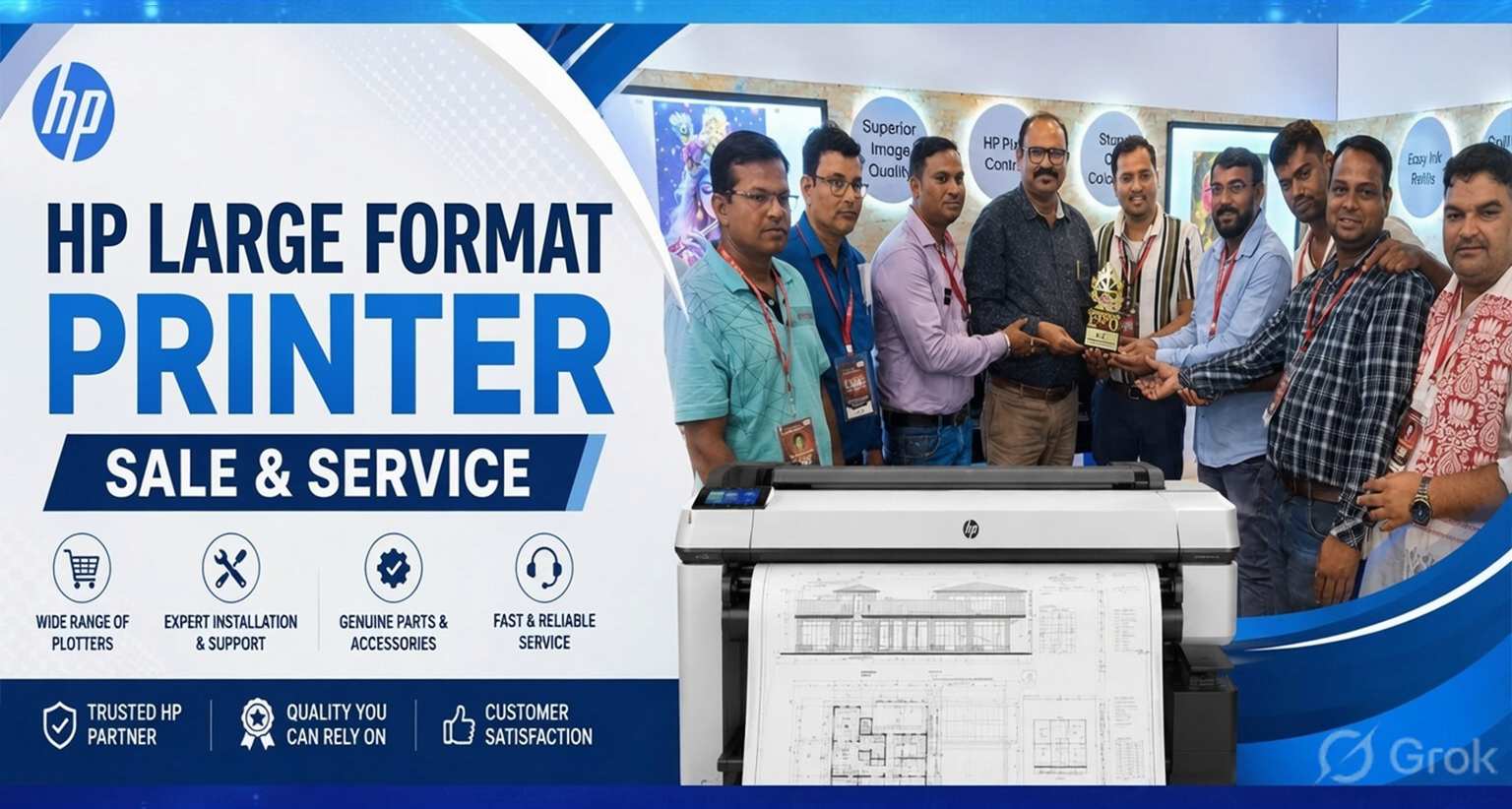 HP Plotter Banner
